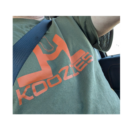 LEFT HAND LEATHER OFFICIAL LHL KOOZIE T-SHIRT