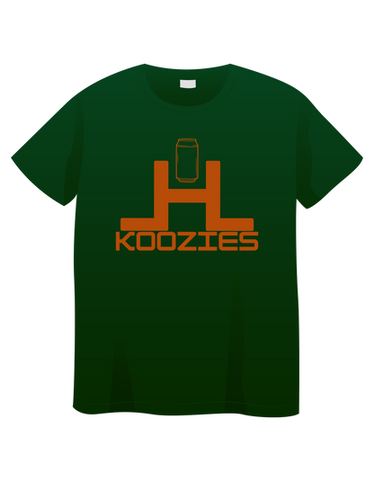 LEFT HAND LEATHER OFFICIAL LHL KOOZIE T-SHIRT